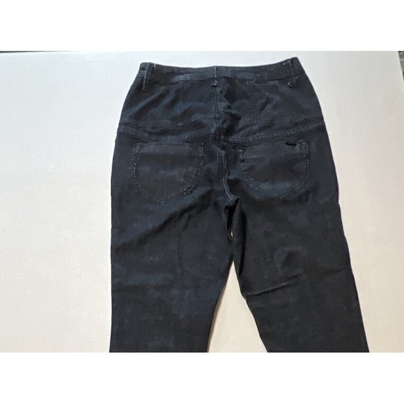 Zana Di Vintage Y2K Dark Wash Button Fly Zip Straight Leg Jeans Women's SZ 9 - Picture 13 of 16